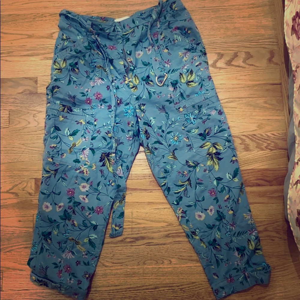 Anthropologie slouchy linen pants